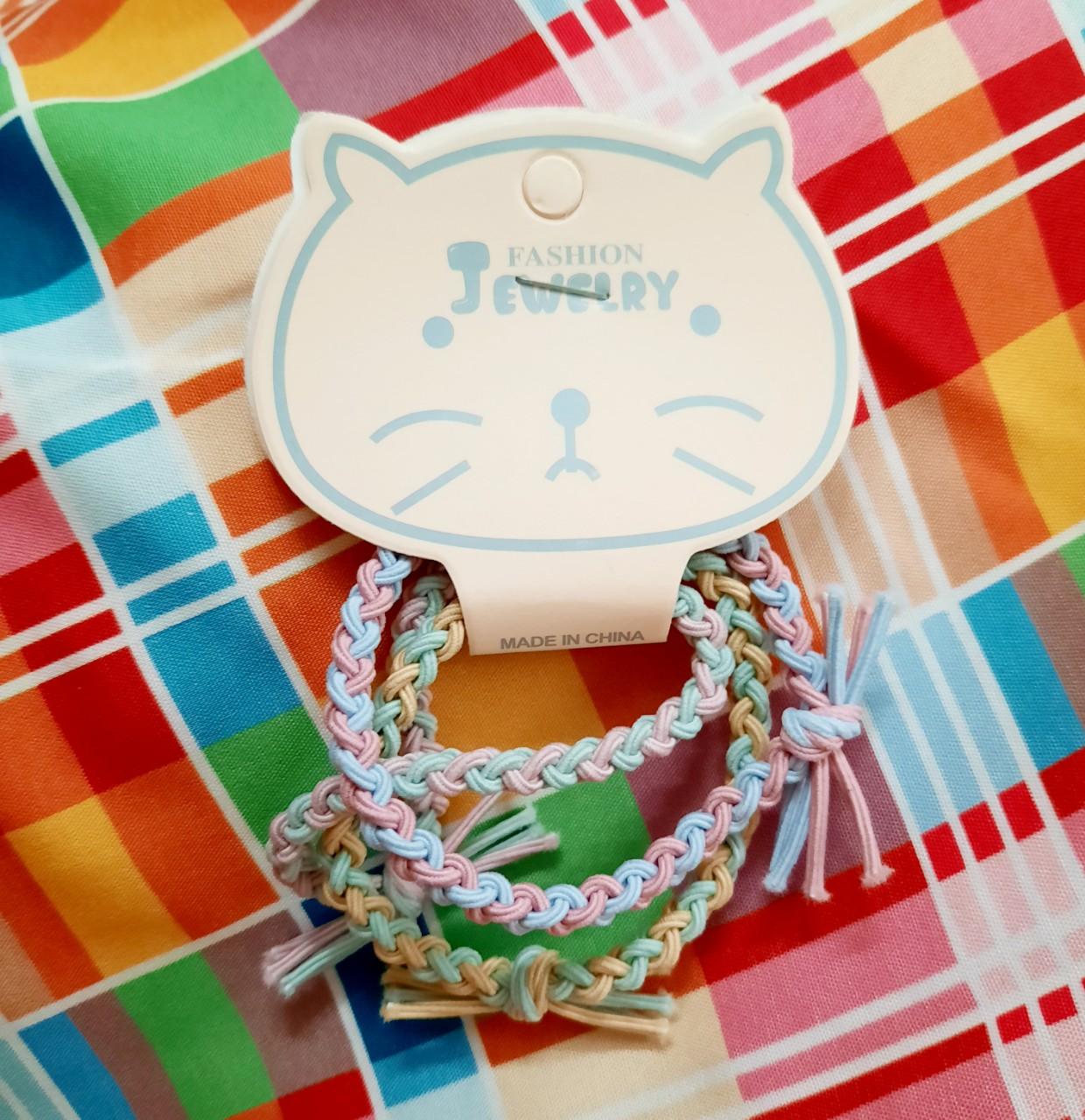 SET 03 CỘT TÓC ĐAN DÂY TEM MÈO JEWEL