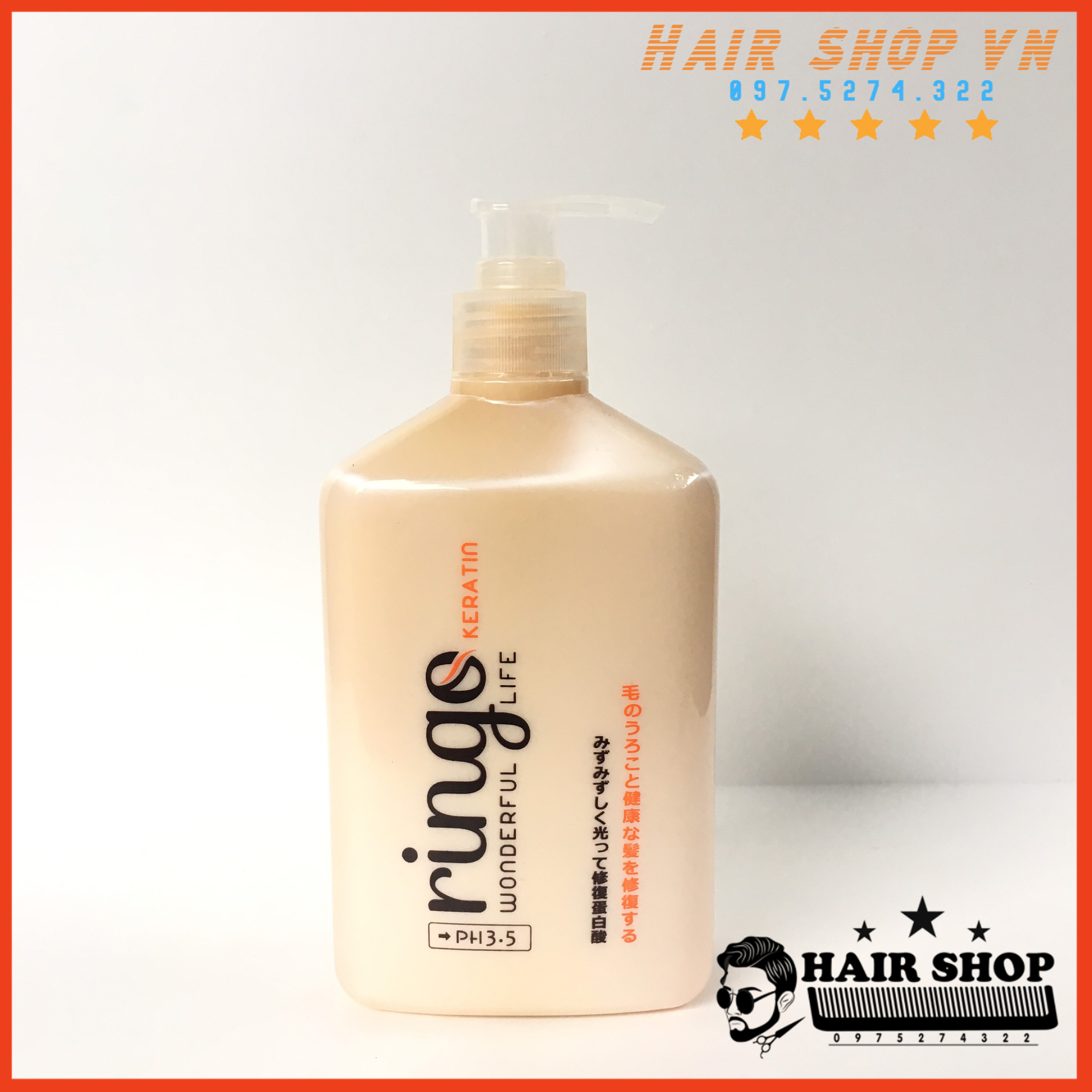 Kem Ủ Siêu Phục Hồi Tóc Hư Tổn Ringo 550ml
