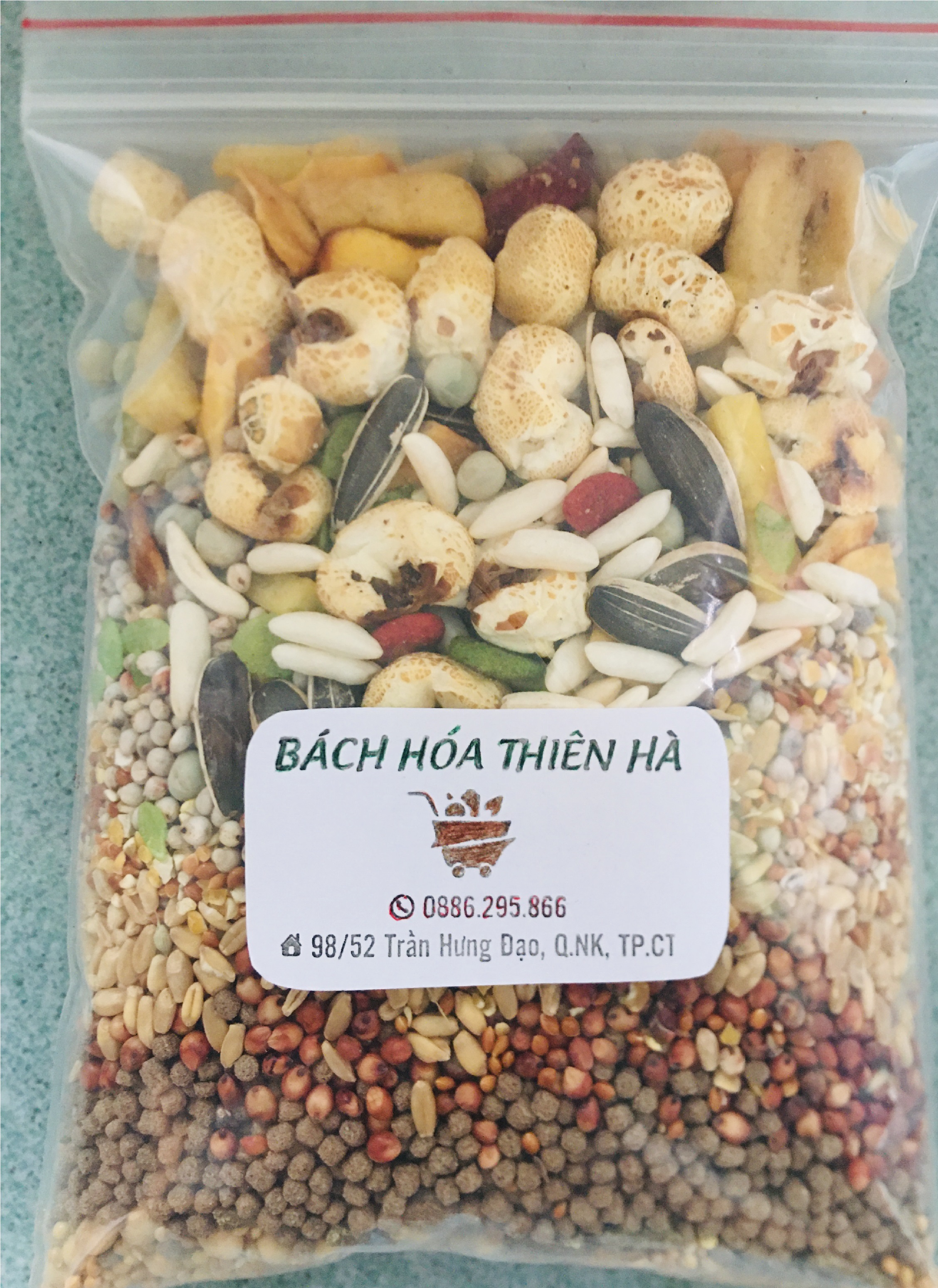 Thức ăn hamster 25 thành phần 0,5Kg Giá Sỉ