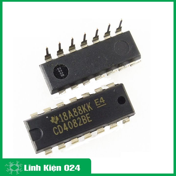 IC CD4082BE DIP14 cổng AND 4 đầu vào kép