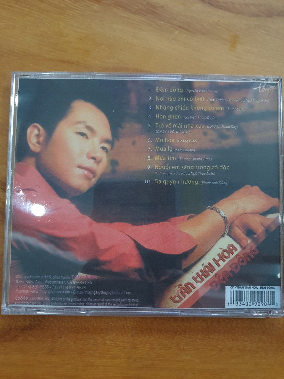 [MDCD] Bộ 3 Đĩa CD Trần Thái Hòa - Những Tình Khúc Chọn Lọc