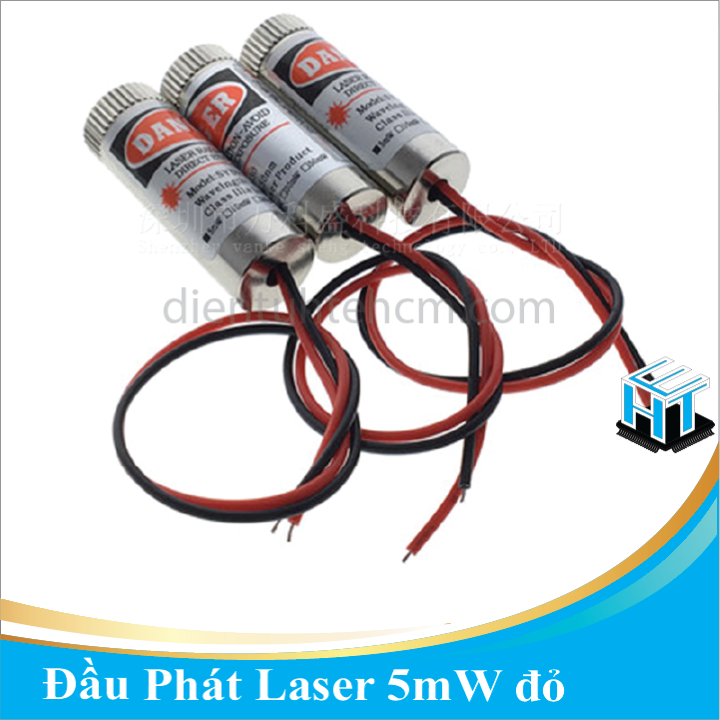 Đầu phát Laser 5mW Đỏ
