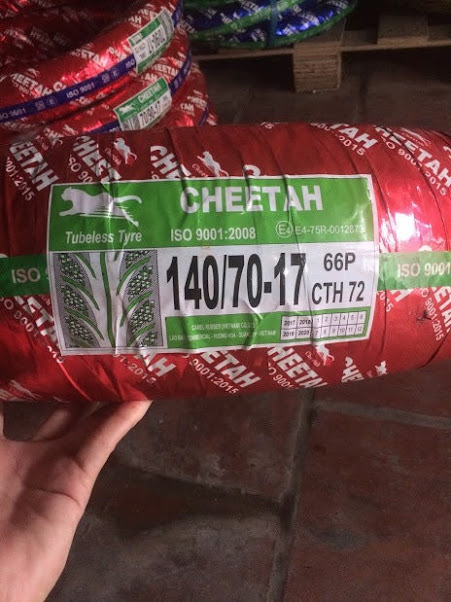 Cặp lốp Cheetah 80/90-17 & 140/70-17 xe Exciter 150/winner