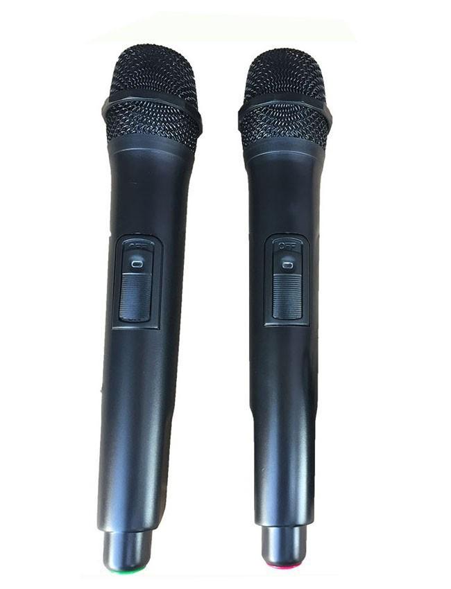 Micro cho loa kéo Temeisheng tần số 247.2Mhz (Đuôi Mic màu xanh , thân micro đen suốt)