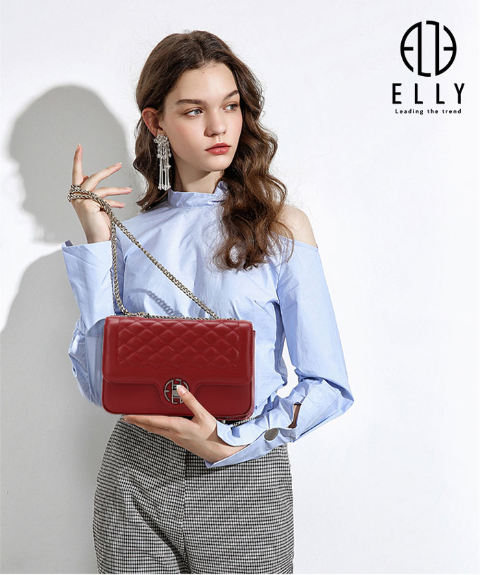 TÚI XÁCH NỮ CAO CẤP DA THẬT ELLY – ET124