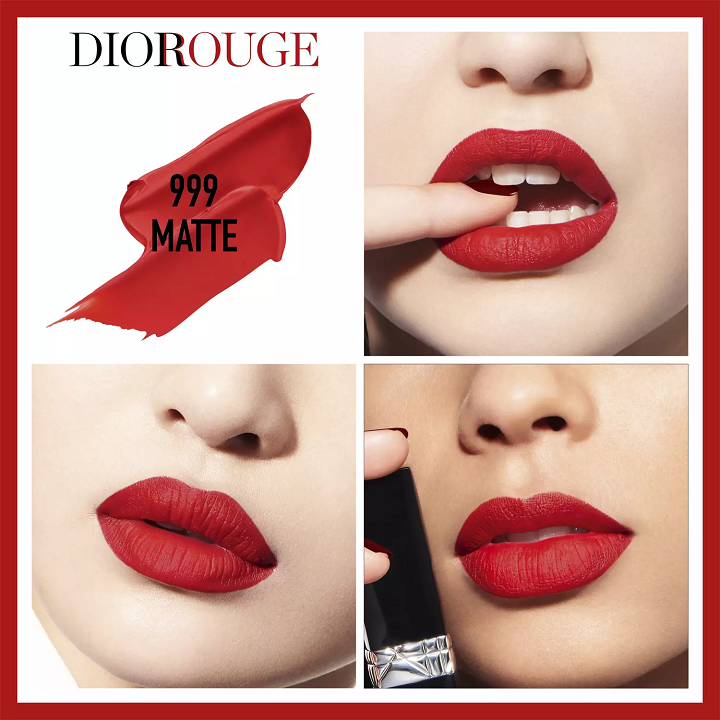 Son Dior Rouge Màu 999 Đỏ Tươiv