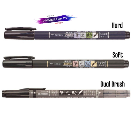 Bút Brush TOMBOW Fudenosuke Thư Pháp Calligraphy