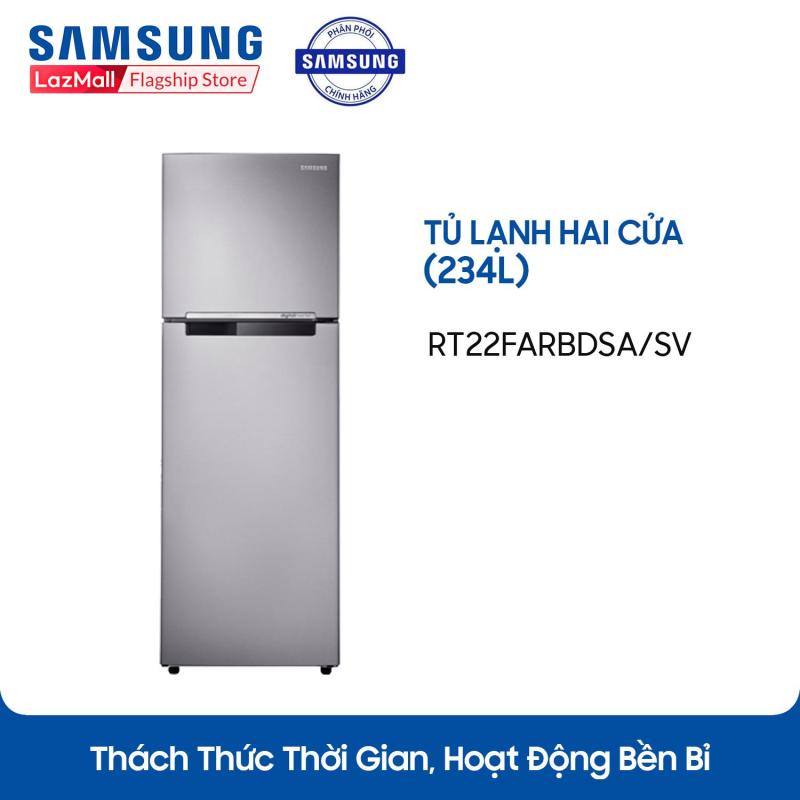 Tủ lạnh hai cửa Samsung Digital Inverter RT22FARBDSA/SV 234L (Đen) - Hãng phân phối chính thức, tiết kiệm điện