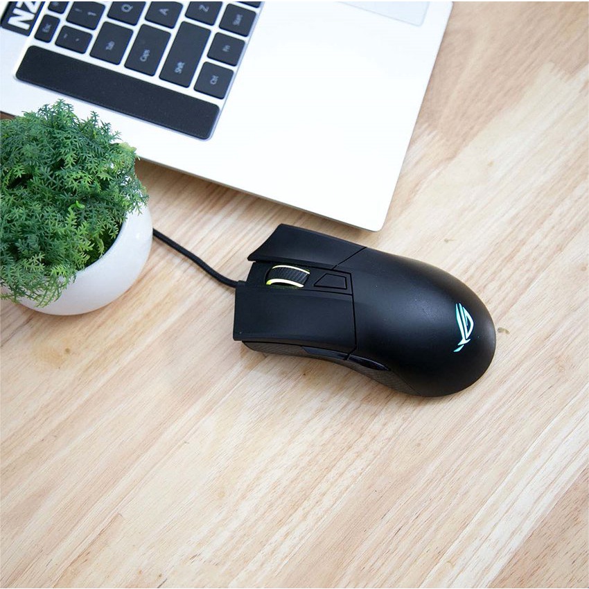 Chuột Chơi game Asus ROG Gladius II Core switch bấm độc quyền ROG của Asus