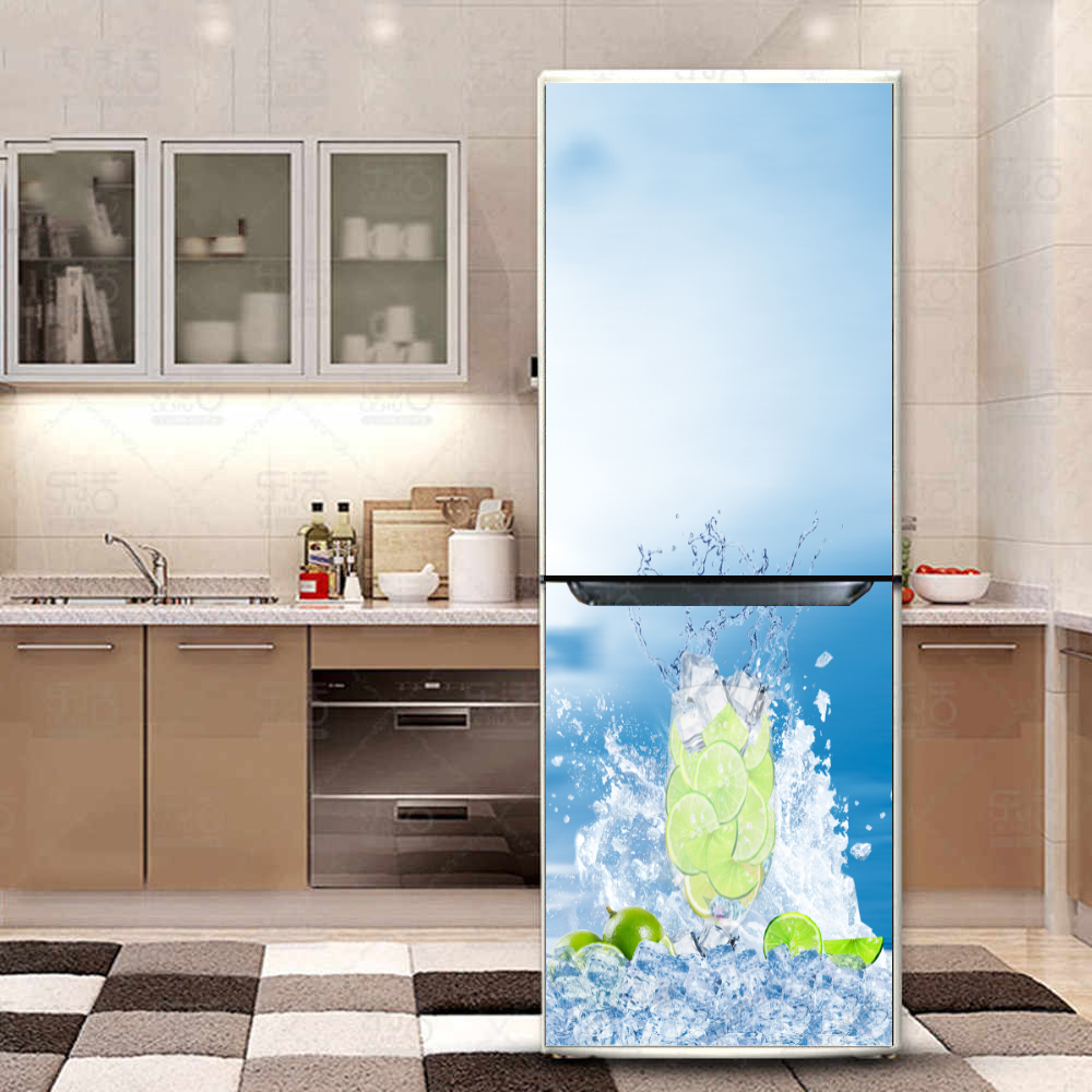[HCM]DECAL DÁN TRANG TRÍ TỦ LẠNH CHANH BIEN