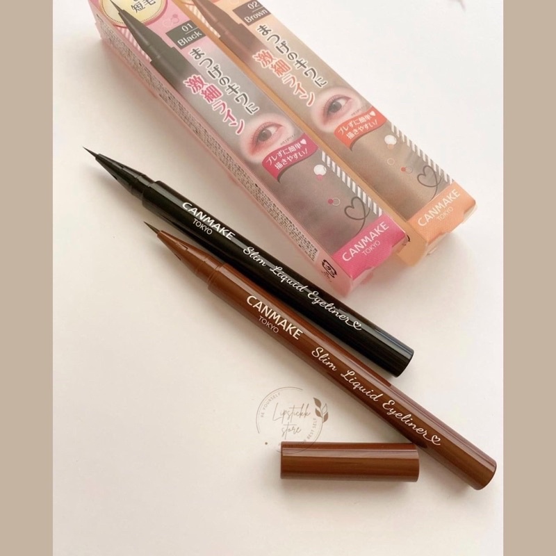 Kẻ mắt nước Canmake Slim Liquid Eyeliner