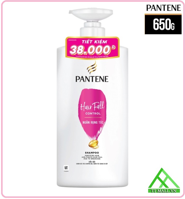 Dầu Gội Pantene Ngăn Rụng Tóc 650ml