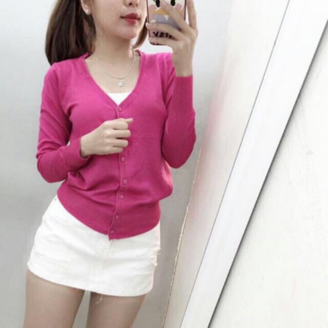 [HCM]ÁO LEN KHOÁC NHẸ 9 nút