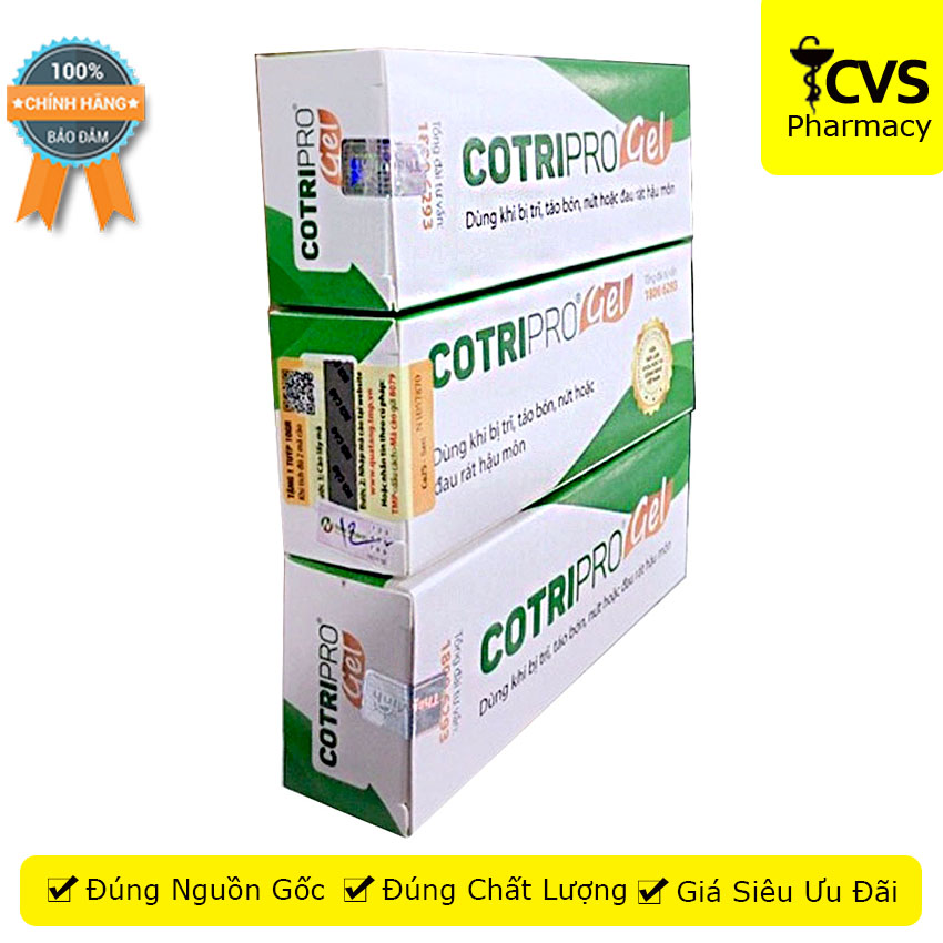 Gel Bôi Trĩ COTRIPRO - Dành Cho Người Bị Trĩ