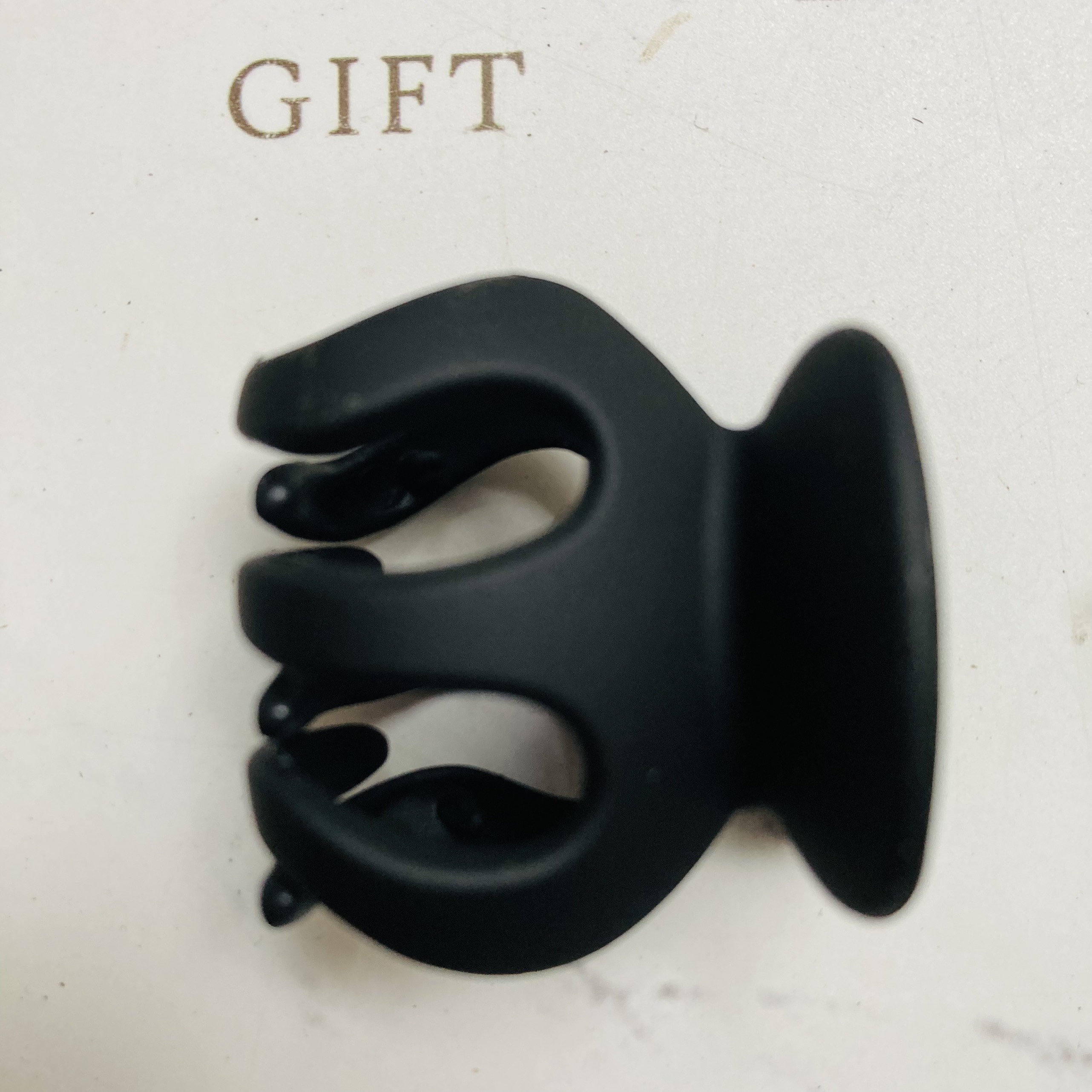 Hair clip folding hair 6 Tooth type small medium, clip again following hair-long 3,5cm