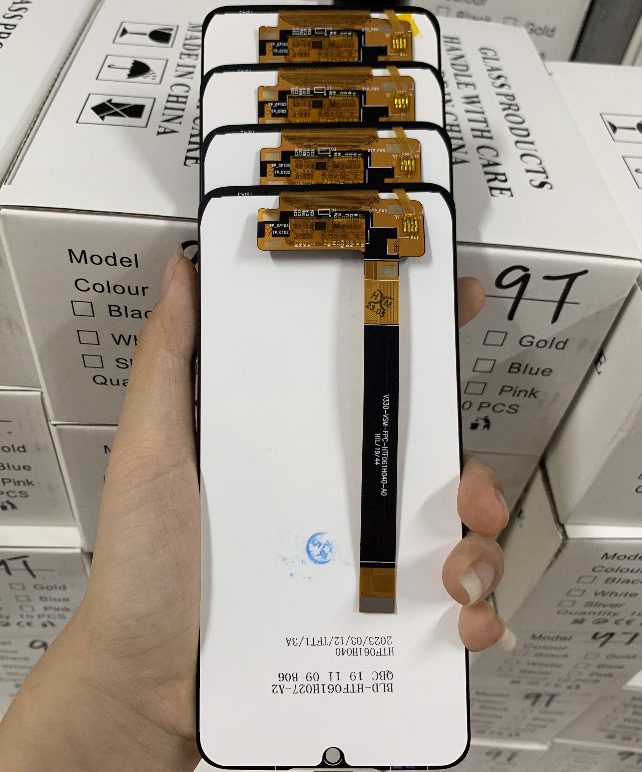Zin new vsmart Star 3/v330a full set screen black