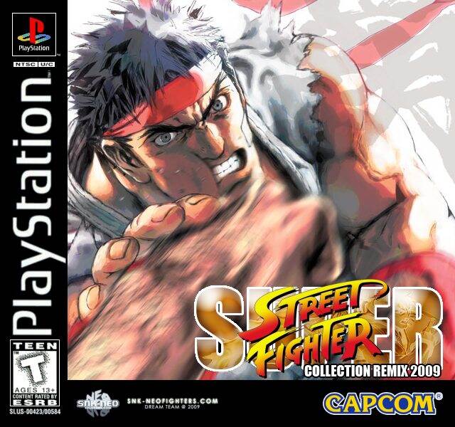 Game ps1 super Street Fighter
