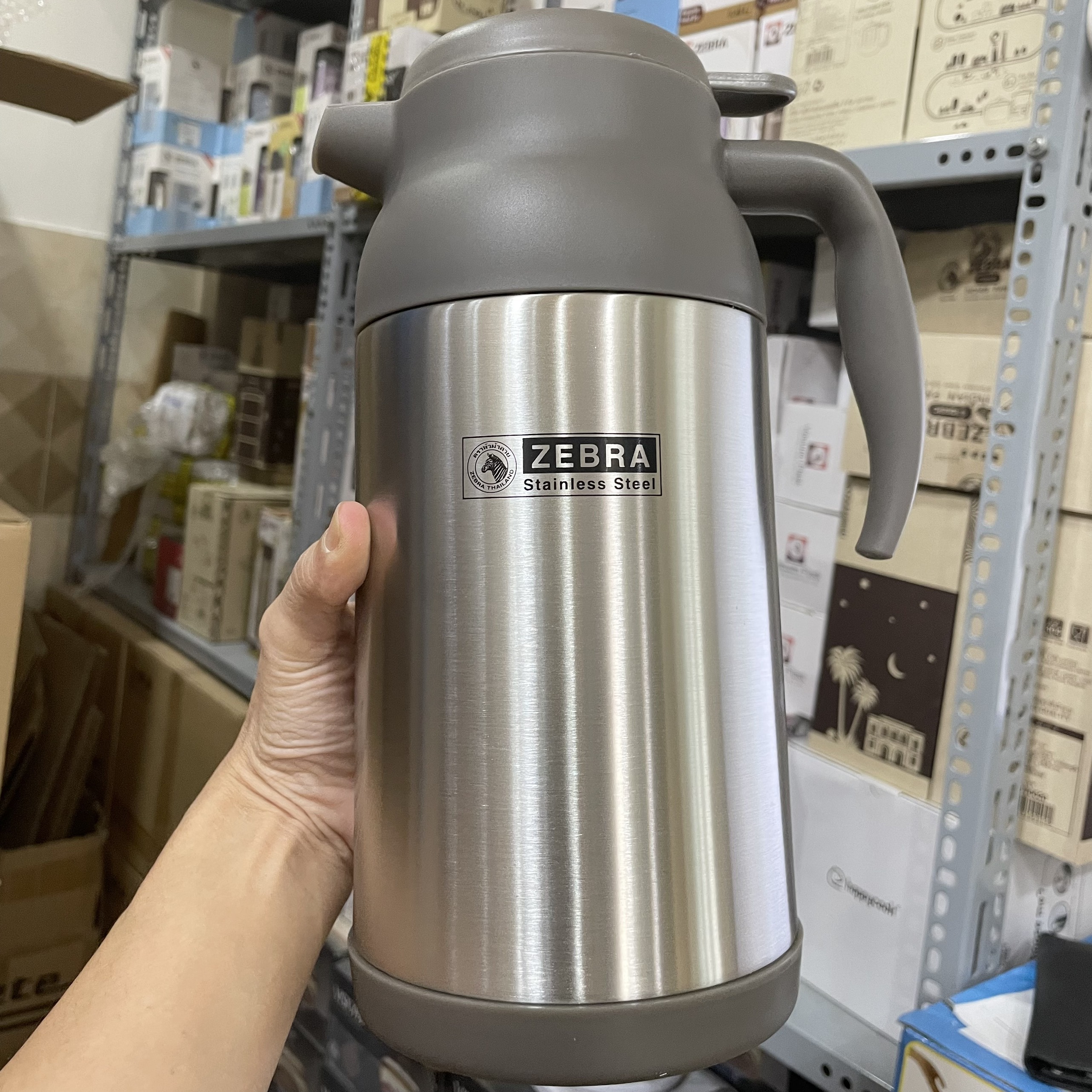 [HCM]Bình ủ trà giữ nhiệt inox 304 Zebra Thái Lan 1200ml
