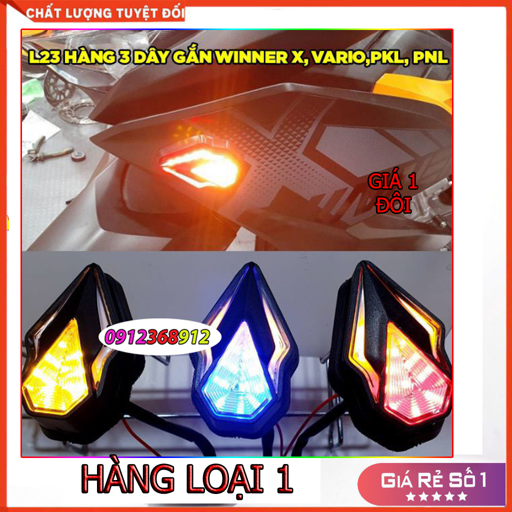 XINHAN L23 SPIRIT GẮN CHO XE WINNER X , EXCITER ( HÀNG 3 DÂY)
