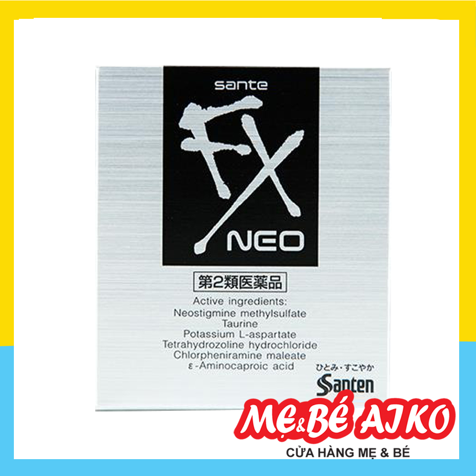 [HCM]Nước Nhỏ Mắt Nhật Bản Sante Fx Neo 12ml