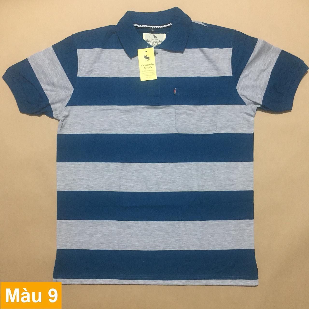 SỌC NGANG NAM CÓ TÚI CAO CẤP (SỌC ĐỎ ĐÔ, XÁM ĐẬM)