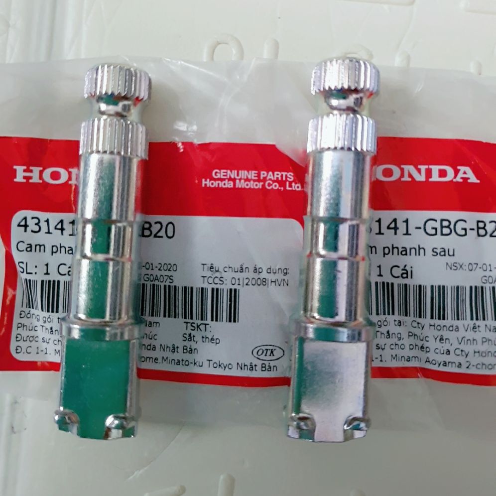 Bộ 2 trục quả đào trước sau xe Dream Việt