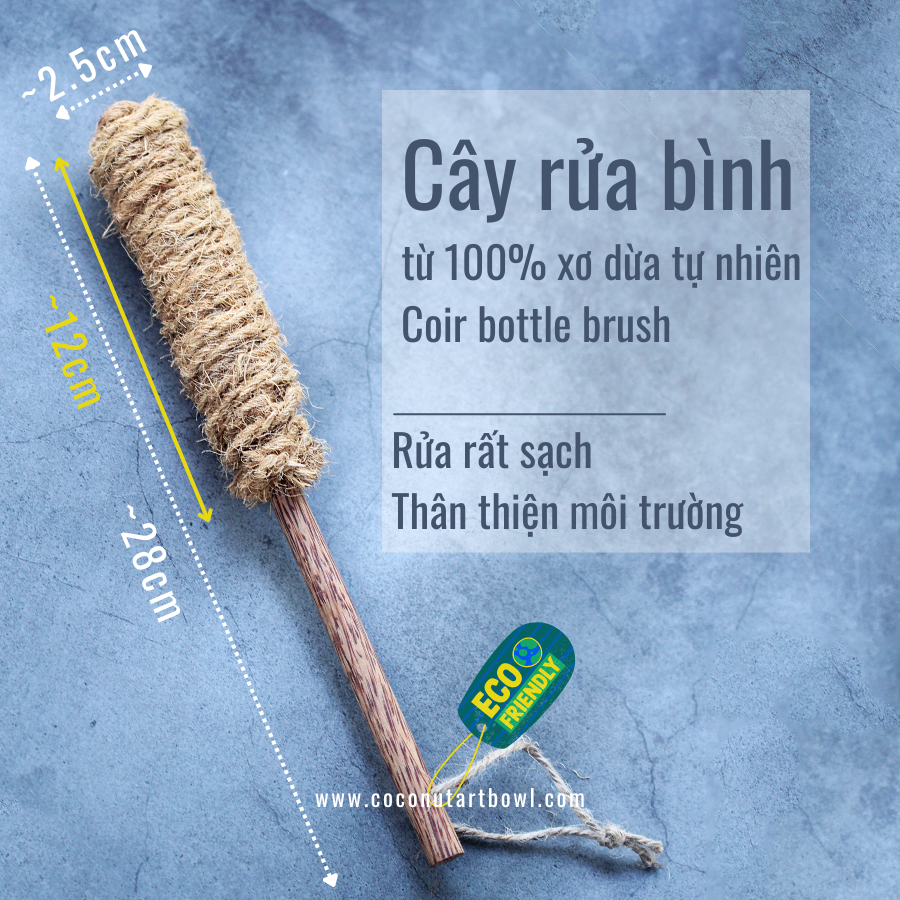 Combo Cây chà rửa + Miếng rửa đa năng