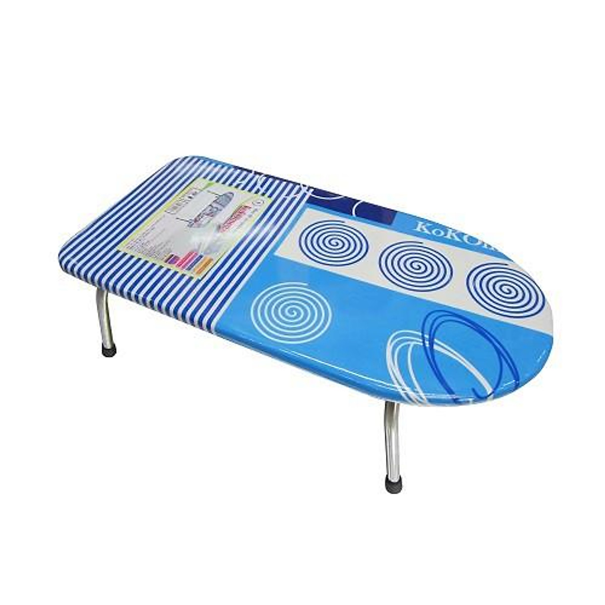 Bàn để ủi, cầu là quần áo dạng đứng ngồi với 5 mức độ cao thấp tùy ý cùng khung bằng thép cứng cáp