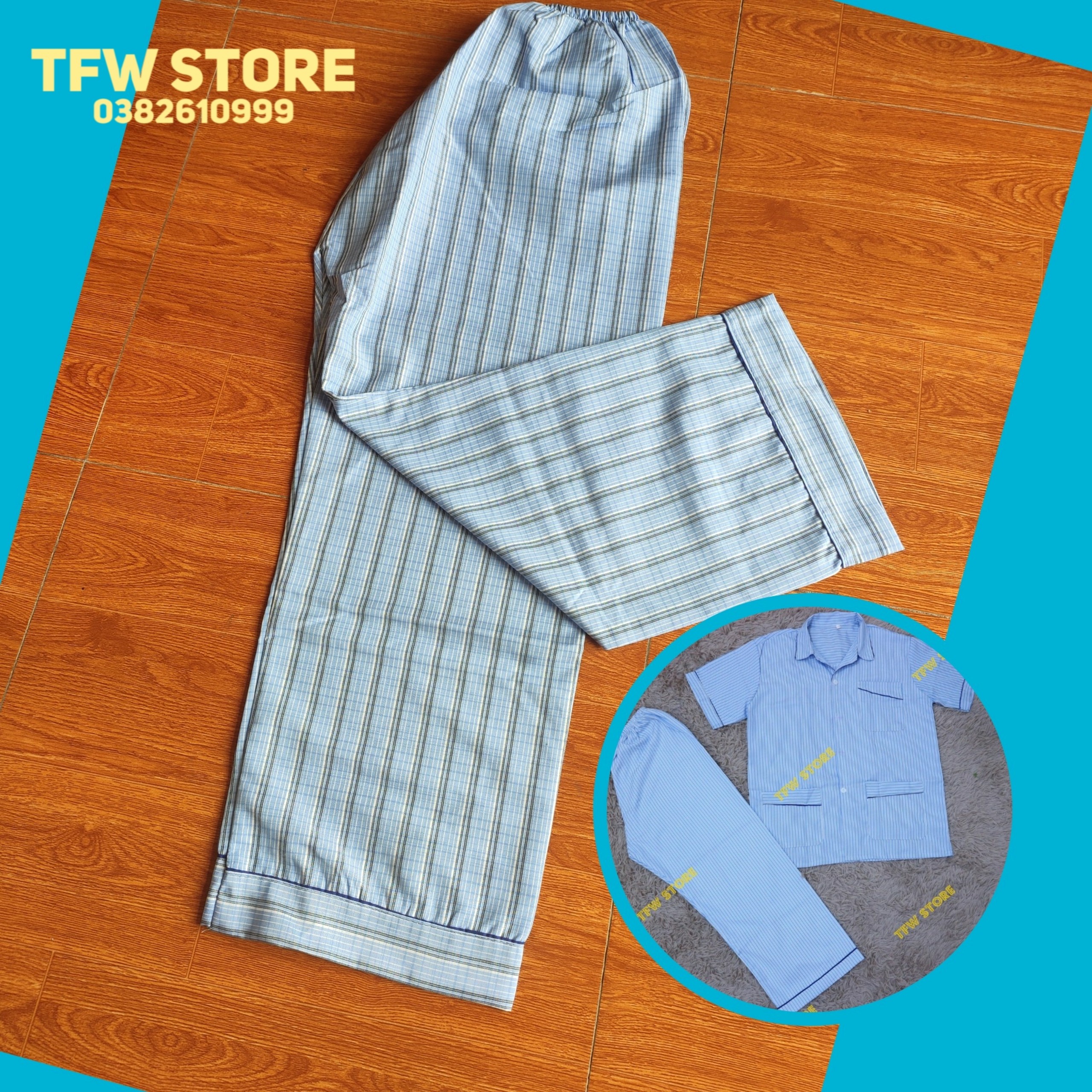 Quần Lẻ Pijama cho người lớn tuổi, Cho Ông, Cho Bố, Hàng Việt Nam