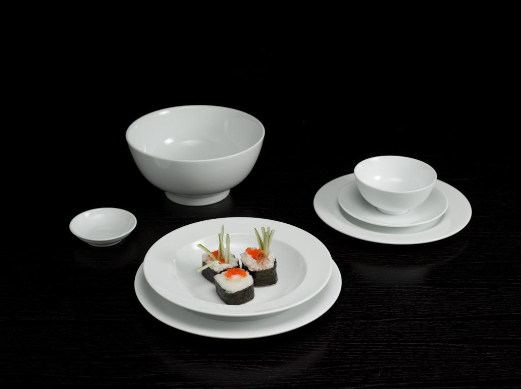 Tô Thấp Minh Long 15 cm Jasmine Lys Trắng Ngà