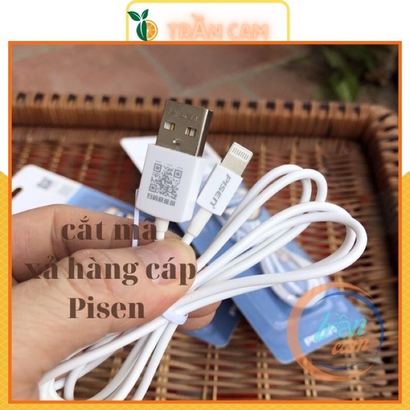 (Exhaust) charging cable iPhone Pisen 5/6/7/8x/11