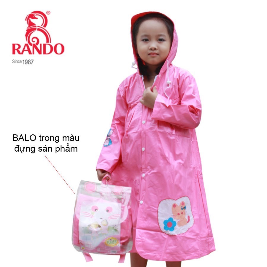 [HCM]ÁO MƯA TRẺ EM CAO CẤP RANDO