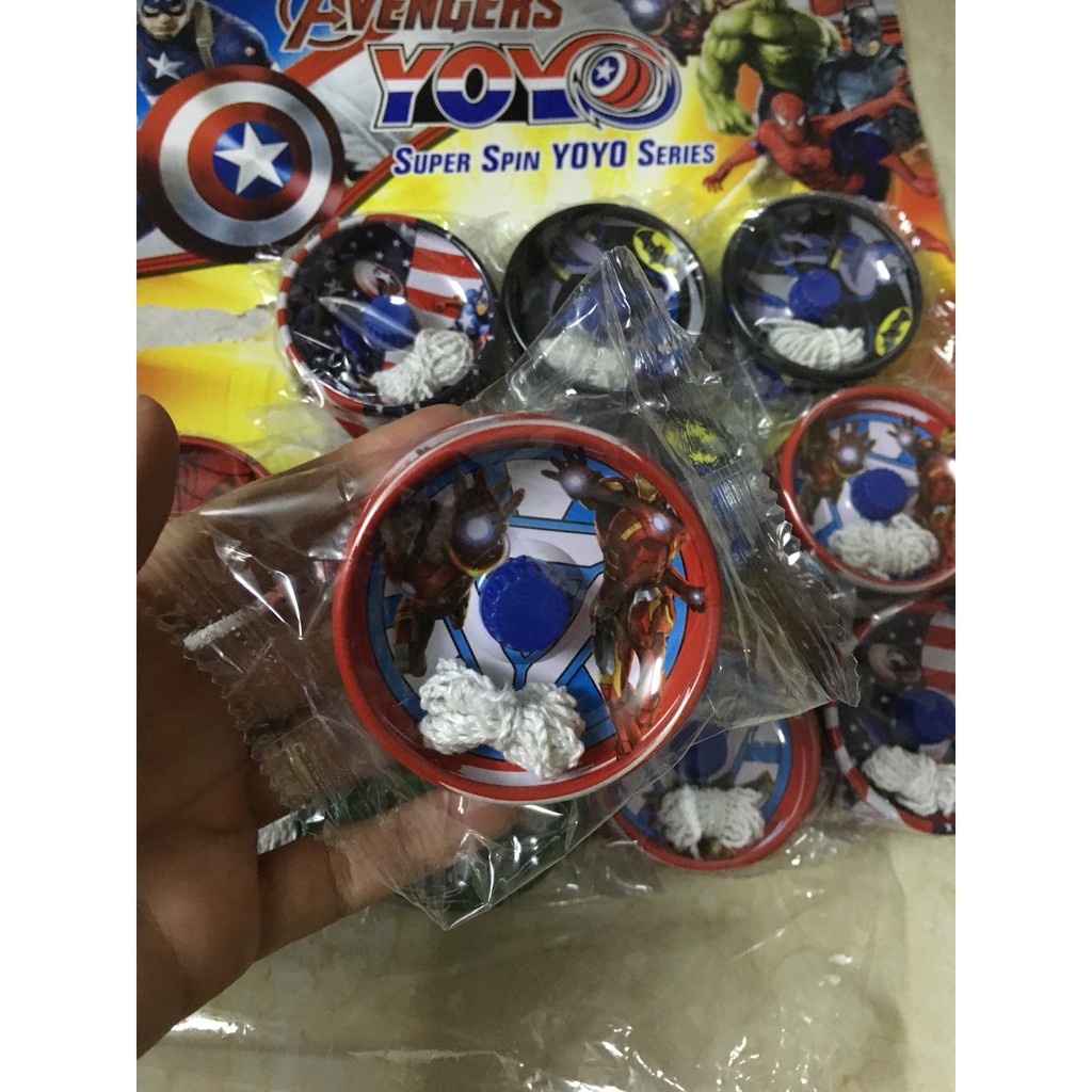 Sỉ 10c quay YoYo sắt Avengers