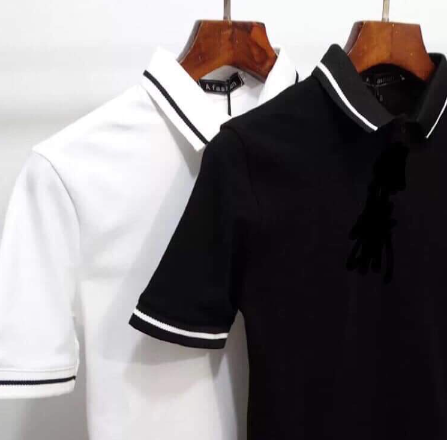 áo thun nam áo polo có cổ cao cấp
