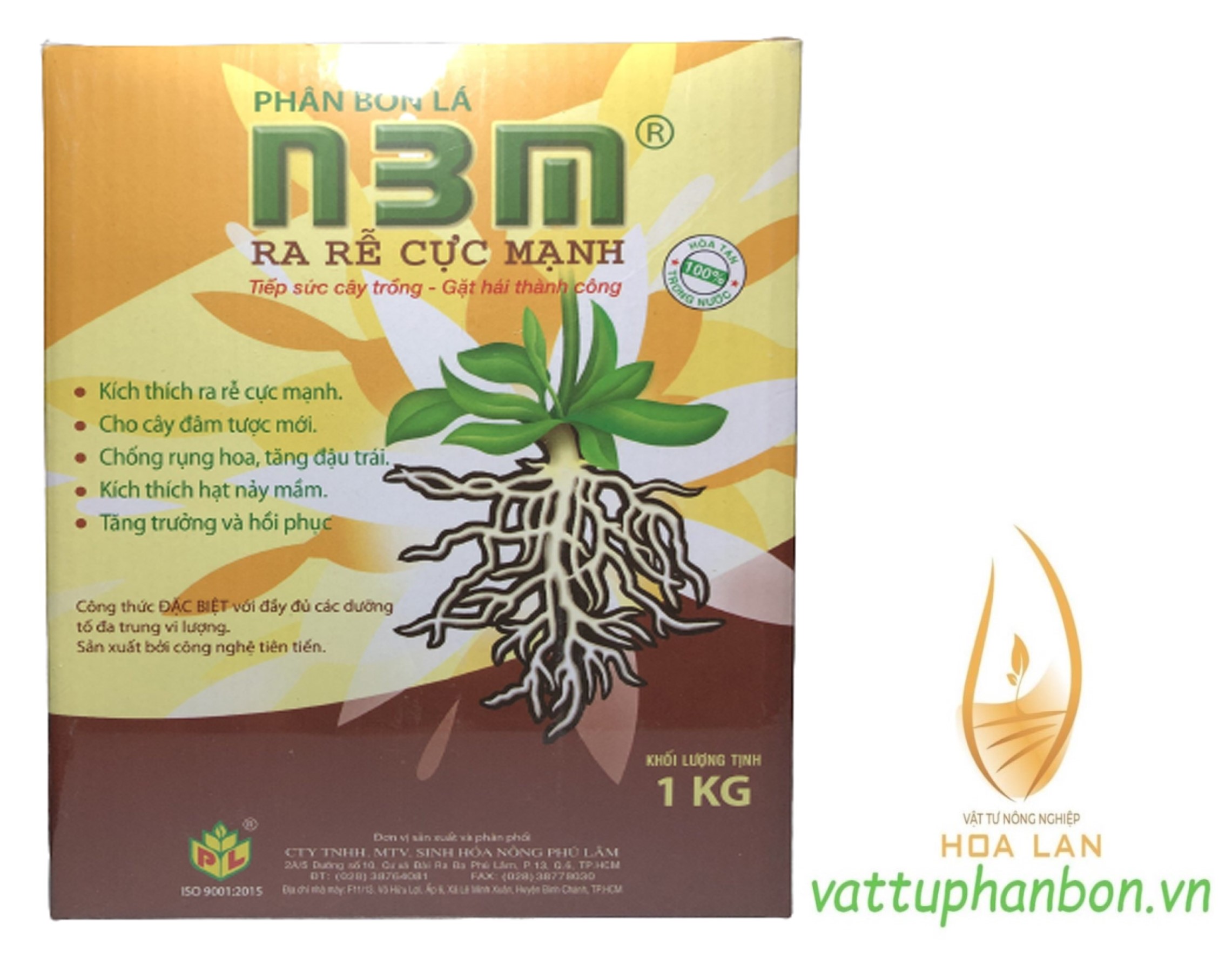 Phân bón lá kích rễ n3m - #343a# 1kg