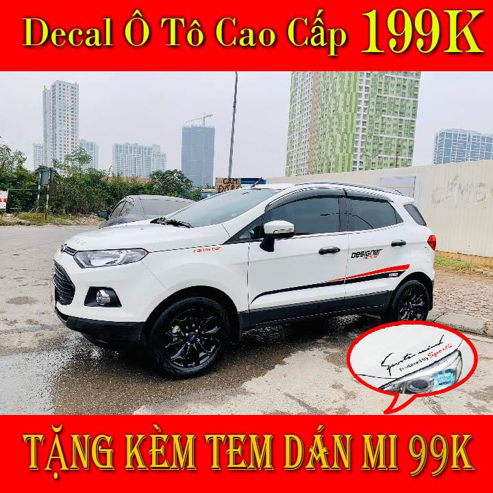 Tem Dán Sườn Xe Ecosport
