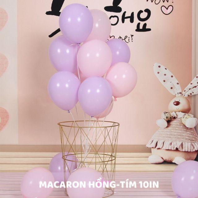 Bóng bay Pastel bịch 100 quả 10”