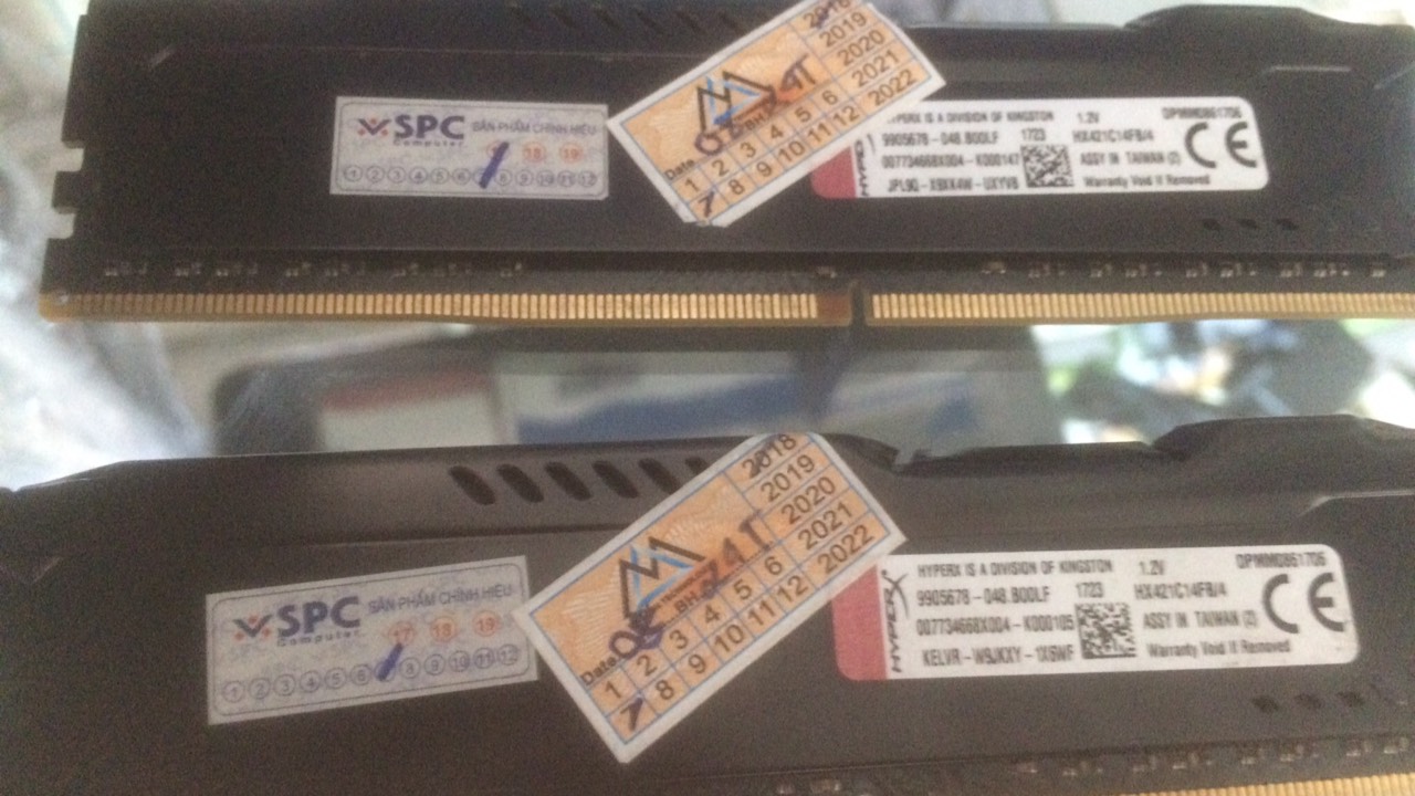 RAM Kingston HyperX Fury (HX421C14FB/4) DDR4 4G 2400MHz