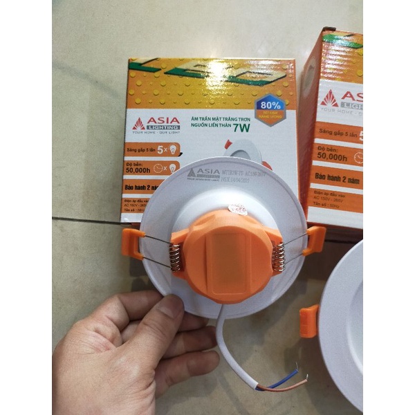 Âm trần Asia 7w -12w d90, d110mm