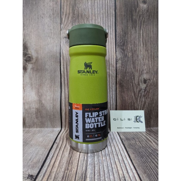 STANLEY ICEFLOW FLIP STRAW BOTTLE 22 OZ BÌNH GIỮ NHIỆT [Hàng chuẩn, xáchtay US]