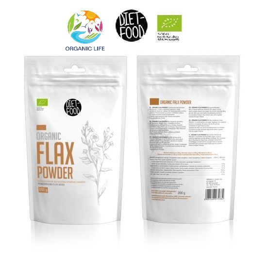 Bột hạt lanh hữu cơ 200g Diet Food