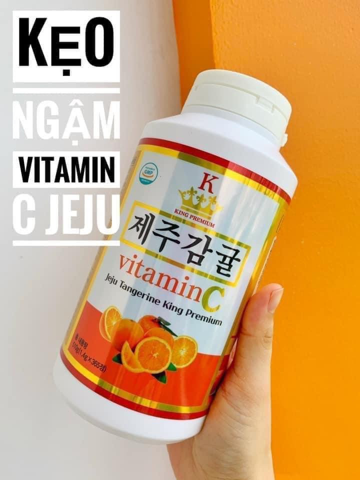 KẸO NGẬM VITAMIN C JEJU HÀN QUỐC