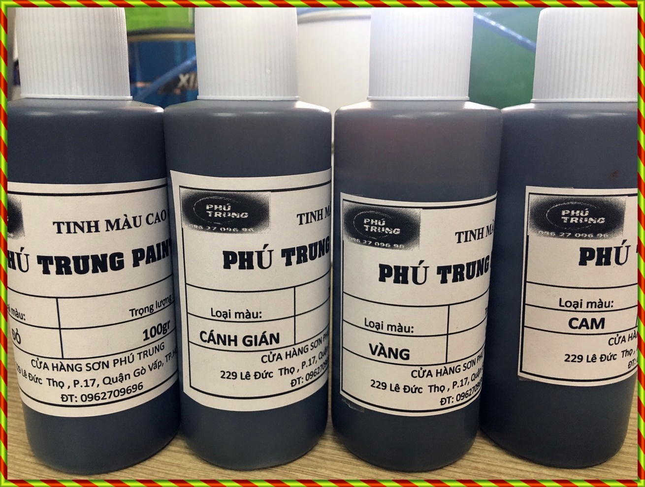 TINH MÀU PU 100GR