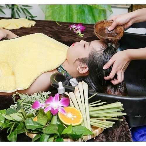 Dầu Gội Thảo Dược 100% Organic Bạc Hà The Mát
