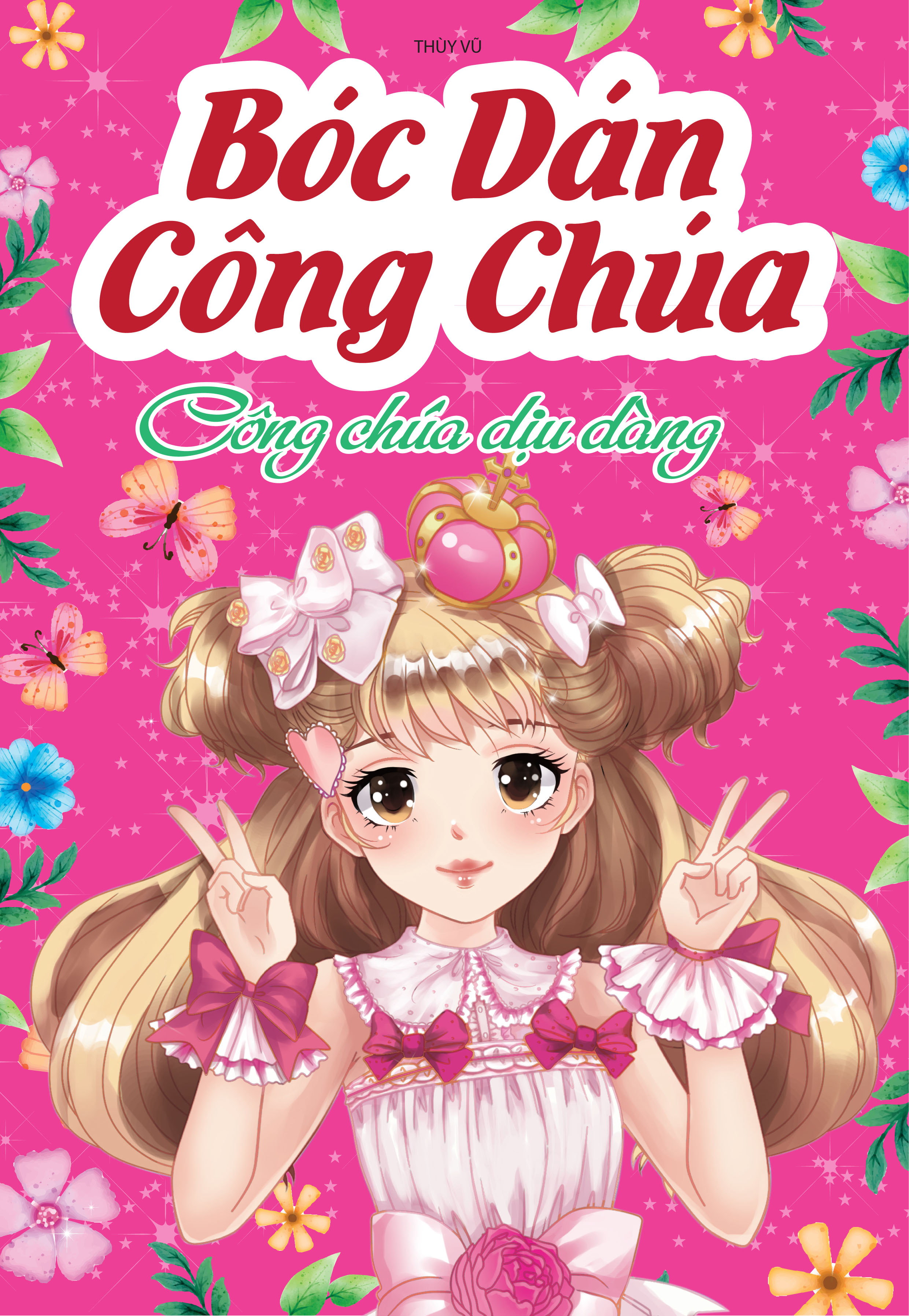 Bộ Bóc Dán Công Chúa - Công Chúa Dịu Dàng