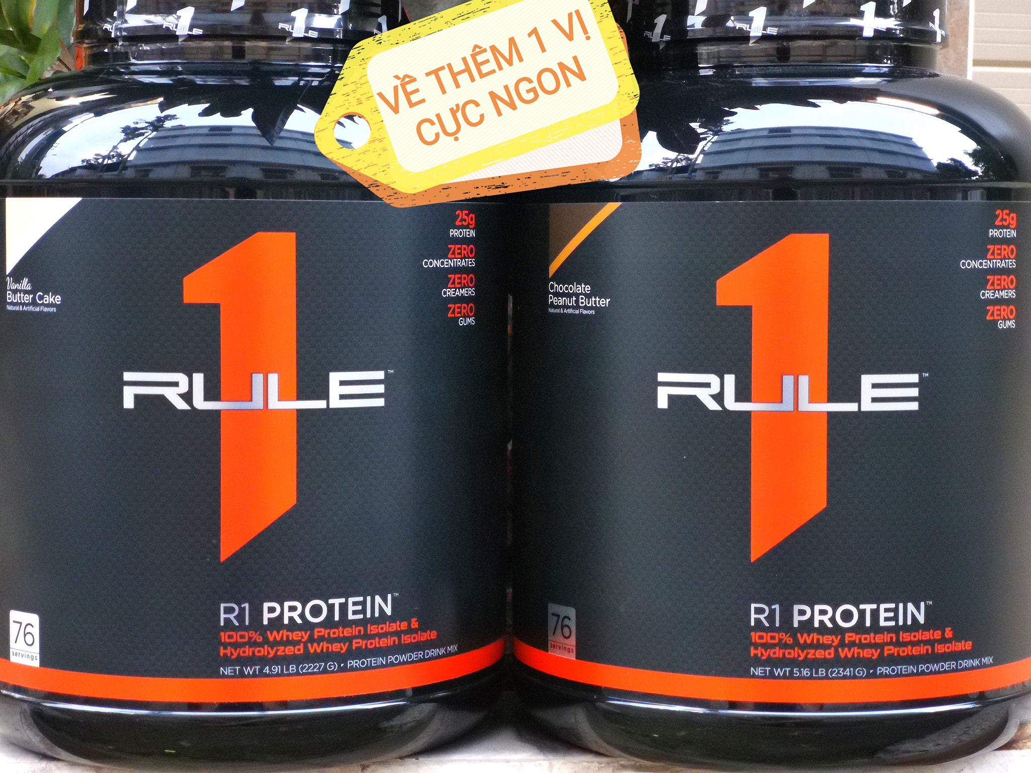 Sữa Tăng Cơ Rule1 Protein Isolate Whey - Hỗ Trợ Phát Triển Cơ Bắp