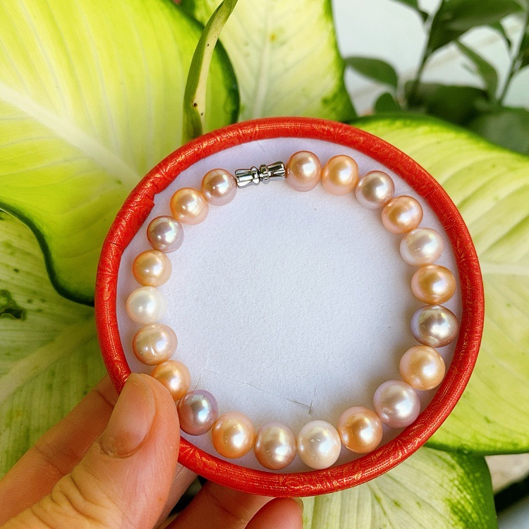 Vòng tay ngọc trai tứ quý may mắn