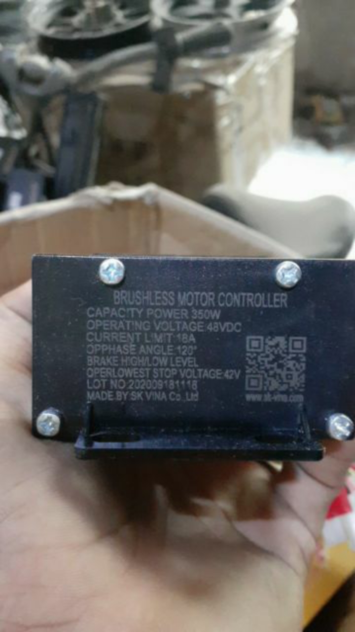 Điều tốc BLDC- điều tốc xe điện 36-48v350 cao cấp sóng sin êm