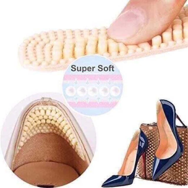LÓT GÓT GIÀY SILICON 4D mẫu mới 2019