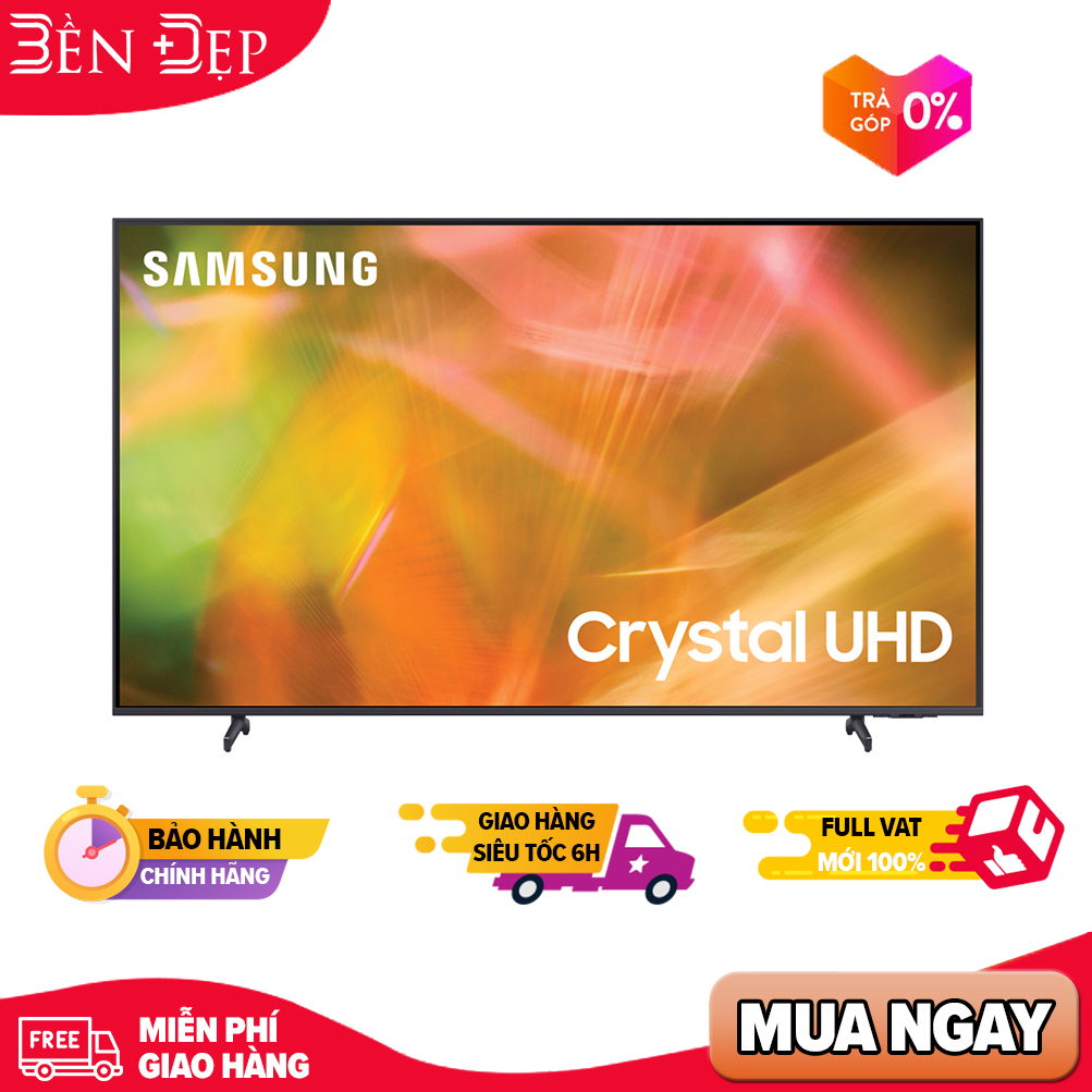 Smart tivi samsung 55 inch 4k 55au8000 crystal uhd